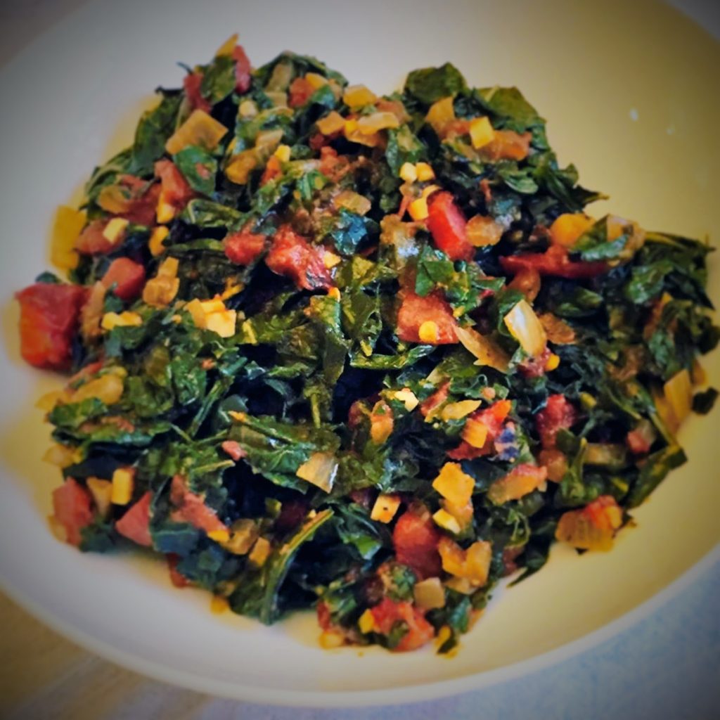 Not your grandma's collards, that's for sure!